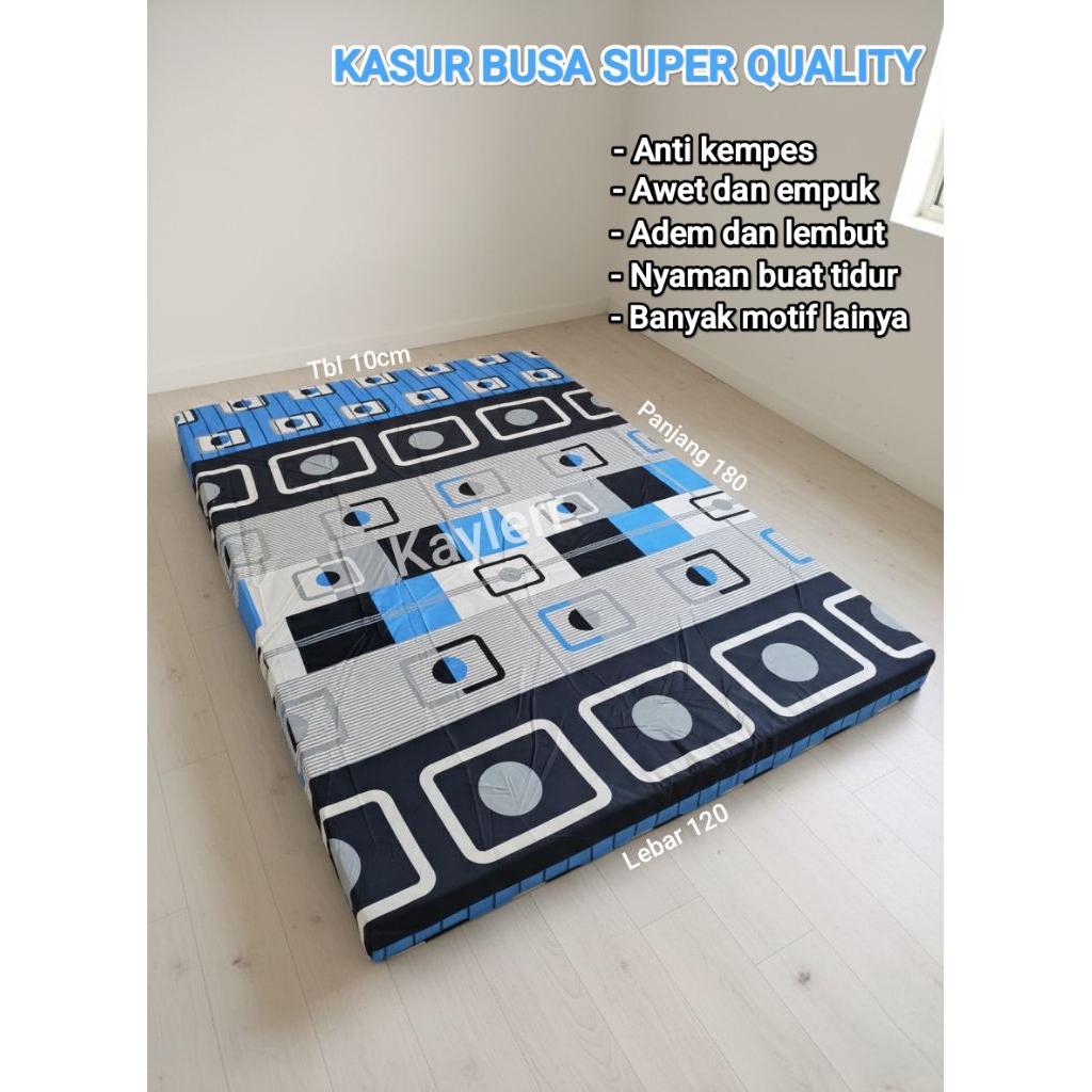 PROMO KASUR BUSA D26 BERKUALITAS SUPER AWET UNTUK 2ORANG ANTI KEMPES