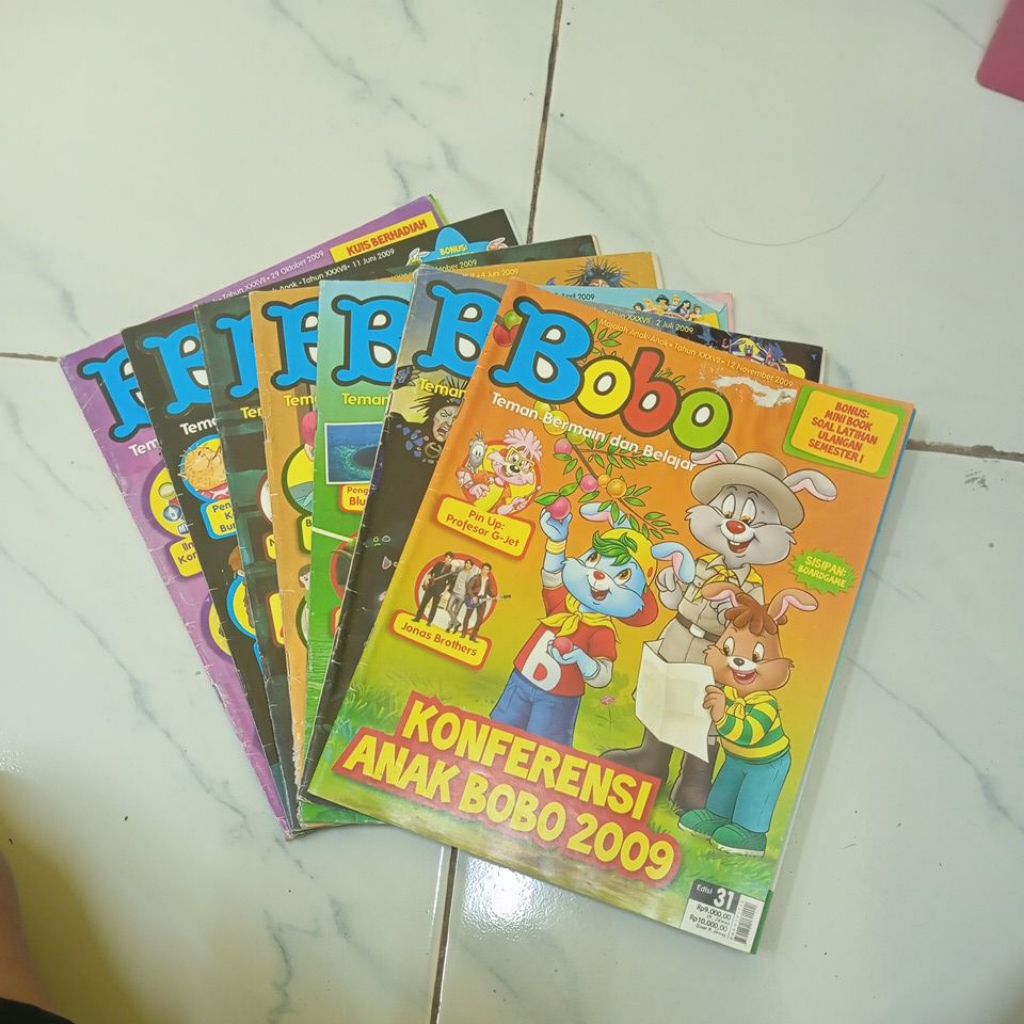 BORONGAN 7 MAJALAH BOBO TAHUN 2009