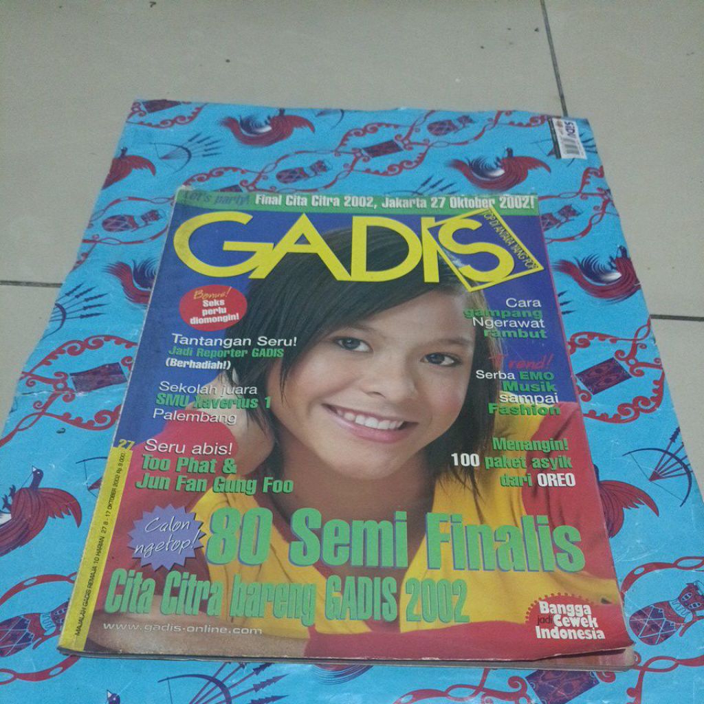 Majalah Gadis 2002 - 80 Semi Finalis Cita Citra