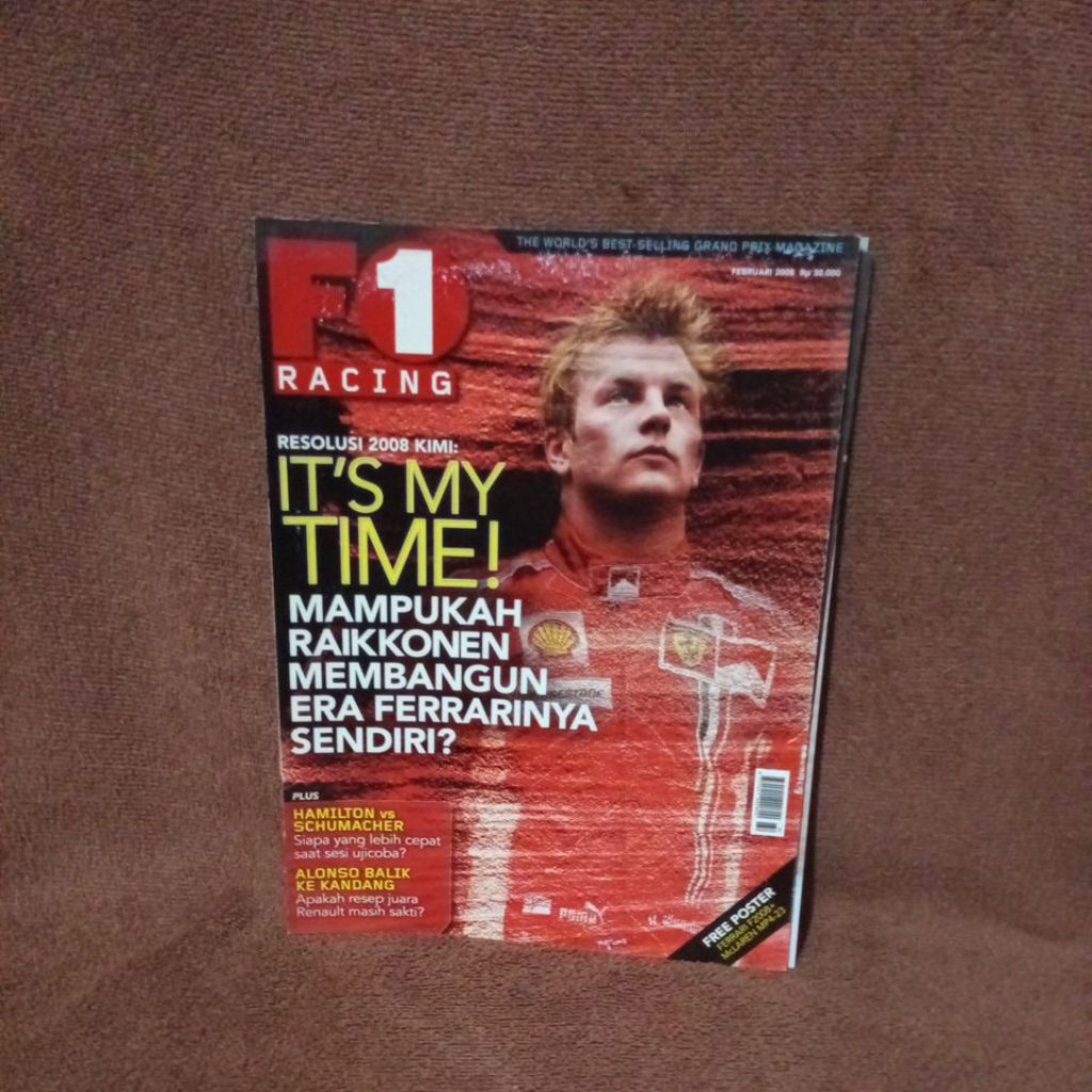 MAJALAH F1 RACING INDONESIAFEBRUARI 2008