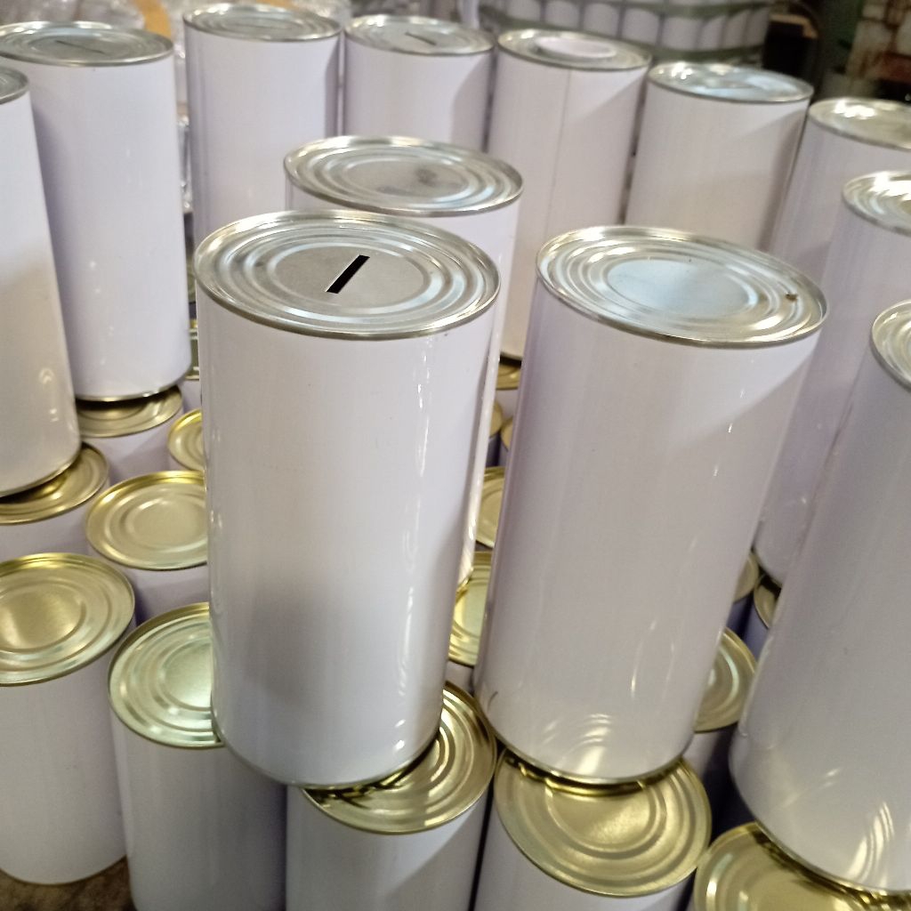 CLEGAN TARGET KALENG PREMIUM - CELENGAN FULL KALENG VIRAL - CELENGAN BUKA TUTUP PERMANEN - CELENGAN 