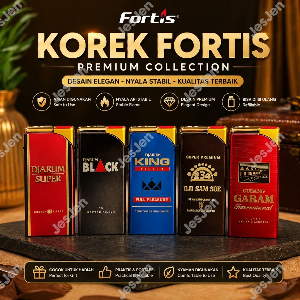 Korek Bara Antik / Korek Bara Motif / Korek Gas Bara FML - GROSIR