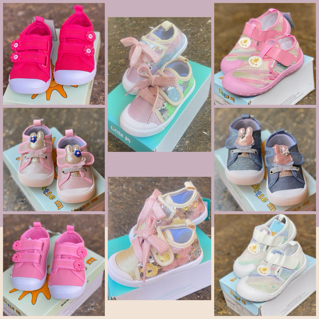 LITTLE M SLIP ON GIRLS // SEPATU LITTLE M BABY GIRLS // SEPATU ANAK PEREMPUAN LITTLE M