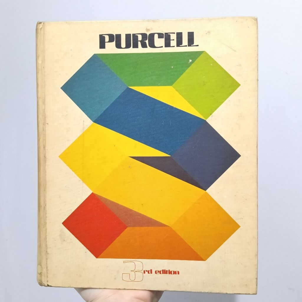 PURCELL Calculus with Analytic Geometry 3rd Edition tahun 1978 [second hand, ori]
