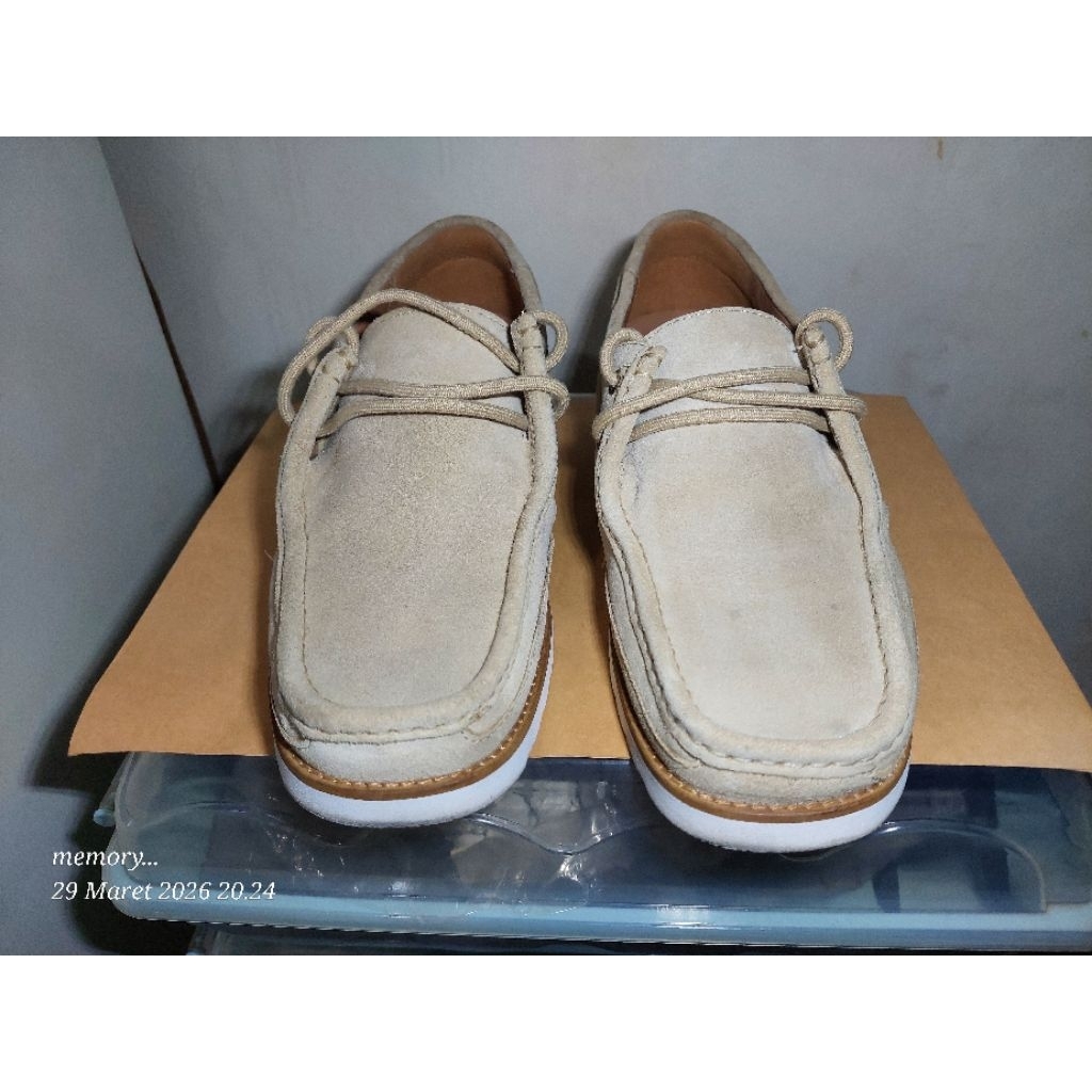Sepatu Kulit Halus Clarks Second Masih Bagus