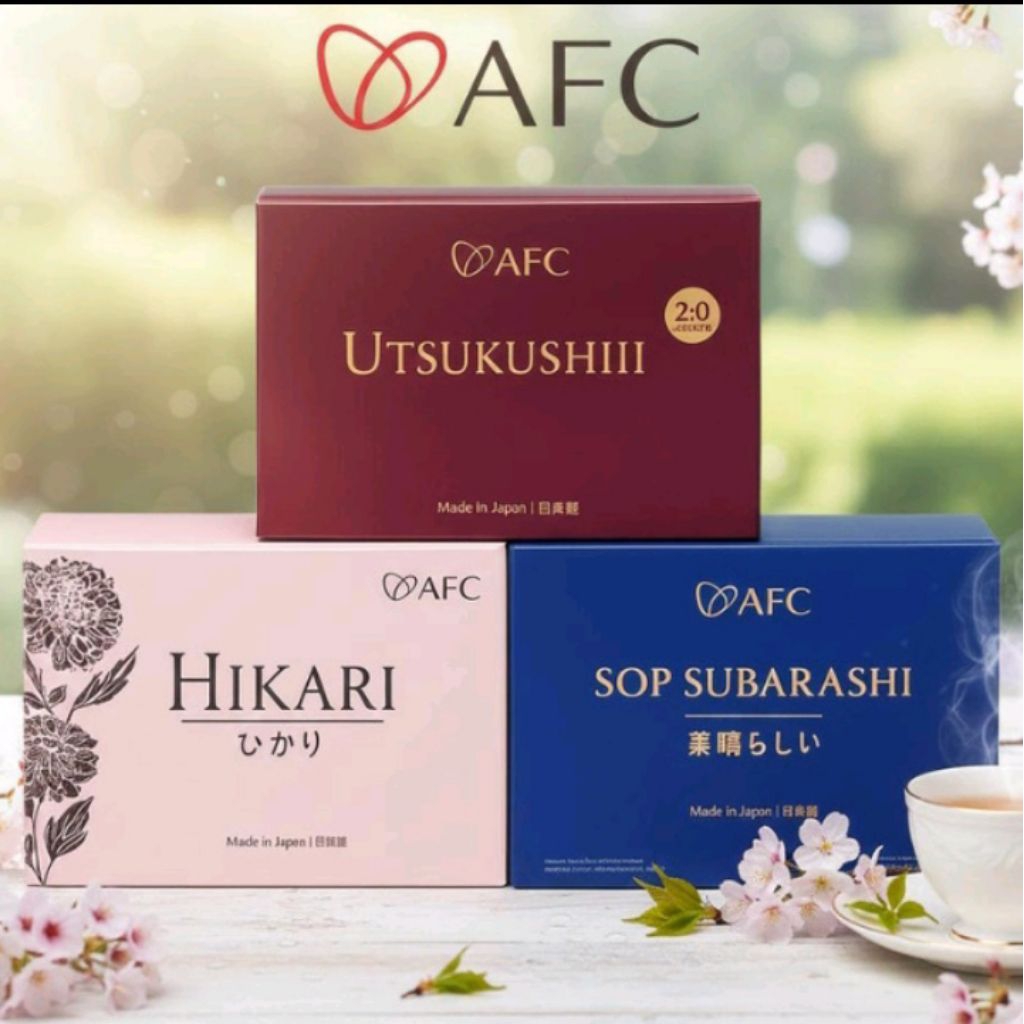 1 PAKET SOP SUBARASHII - UTSUKUSHII AFC ORI JAPAN