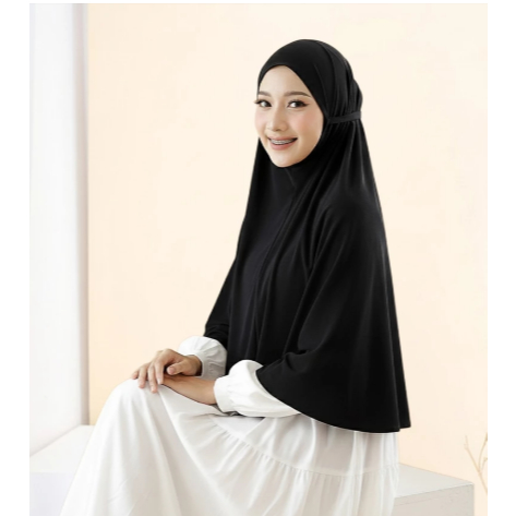 BERGO TALI JERSEY JILBAB INSTAN NON PET HIJAB TALI JERSEY PREMIUM