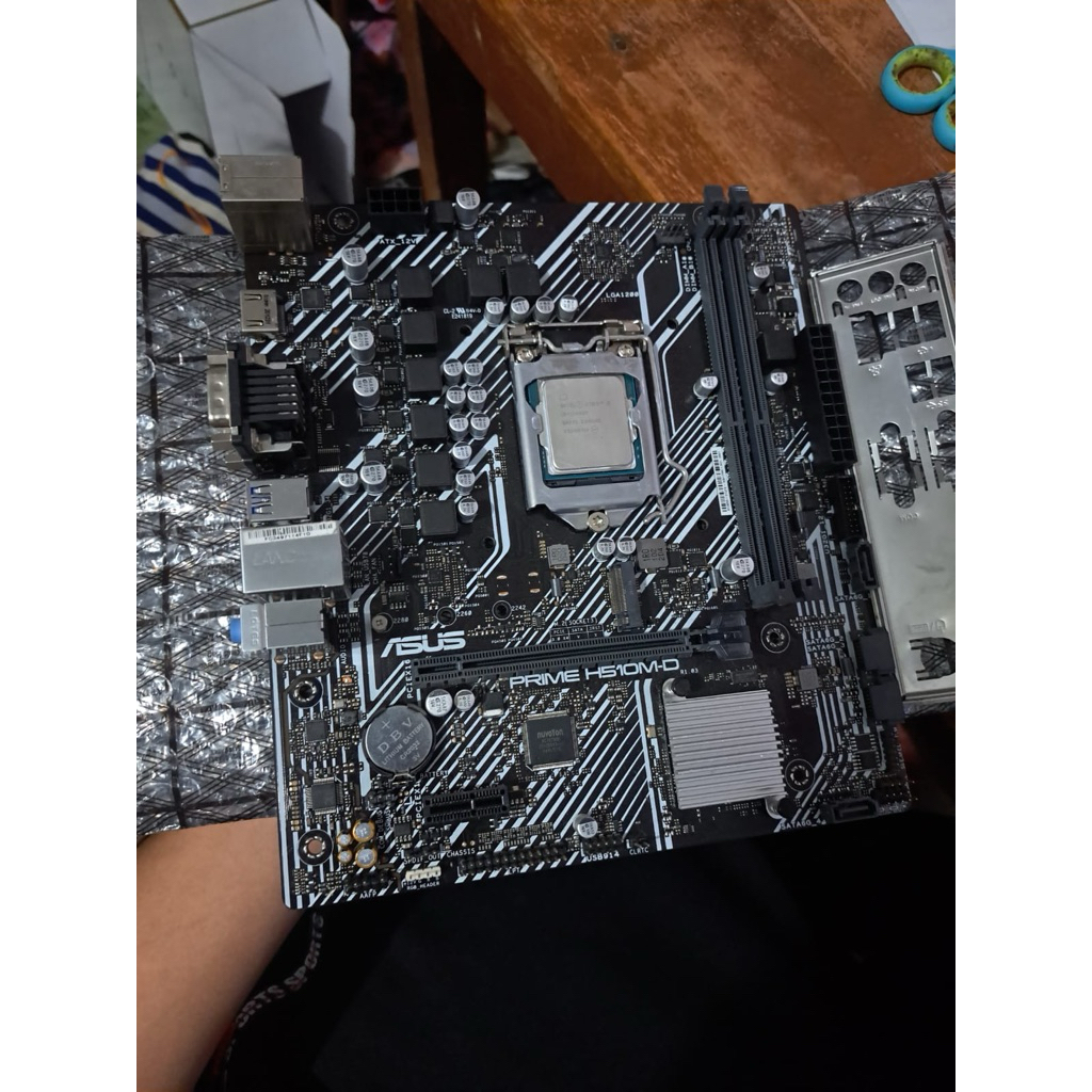 Intel core i5 11400f + Asus prime h510m