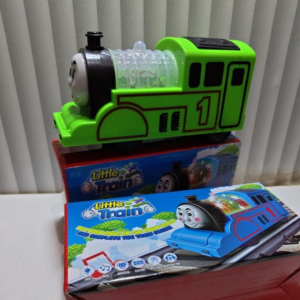 MAINAN KERETA THOMAS BATRAI LAMPU+MUSIK