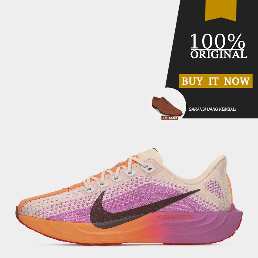Sepatu Running Original Nike Zoomx Pegasus Plus - Chalk/Tattoo/Light Magenta Style: FQ7261-113