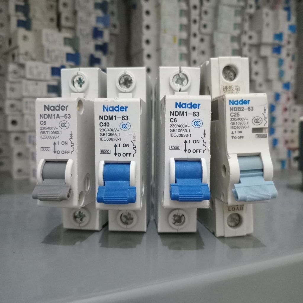 mcb nader 6a 10a 16a 20a seken
