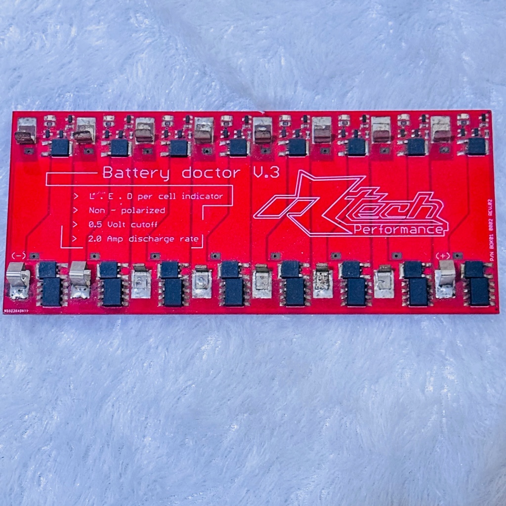 Rtech Battery Discharge V.3 (penguras baterai) Tamiya