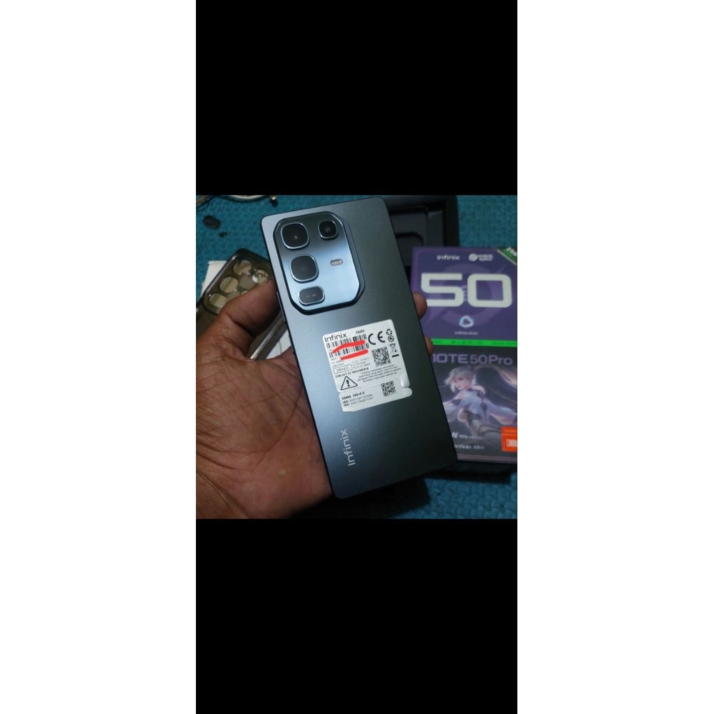 Infinix Note 50 Pro 8/256 Fullset Mulus No Minus