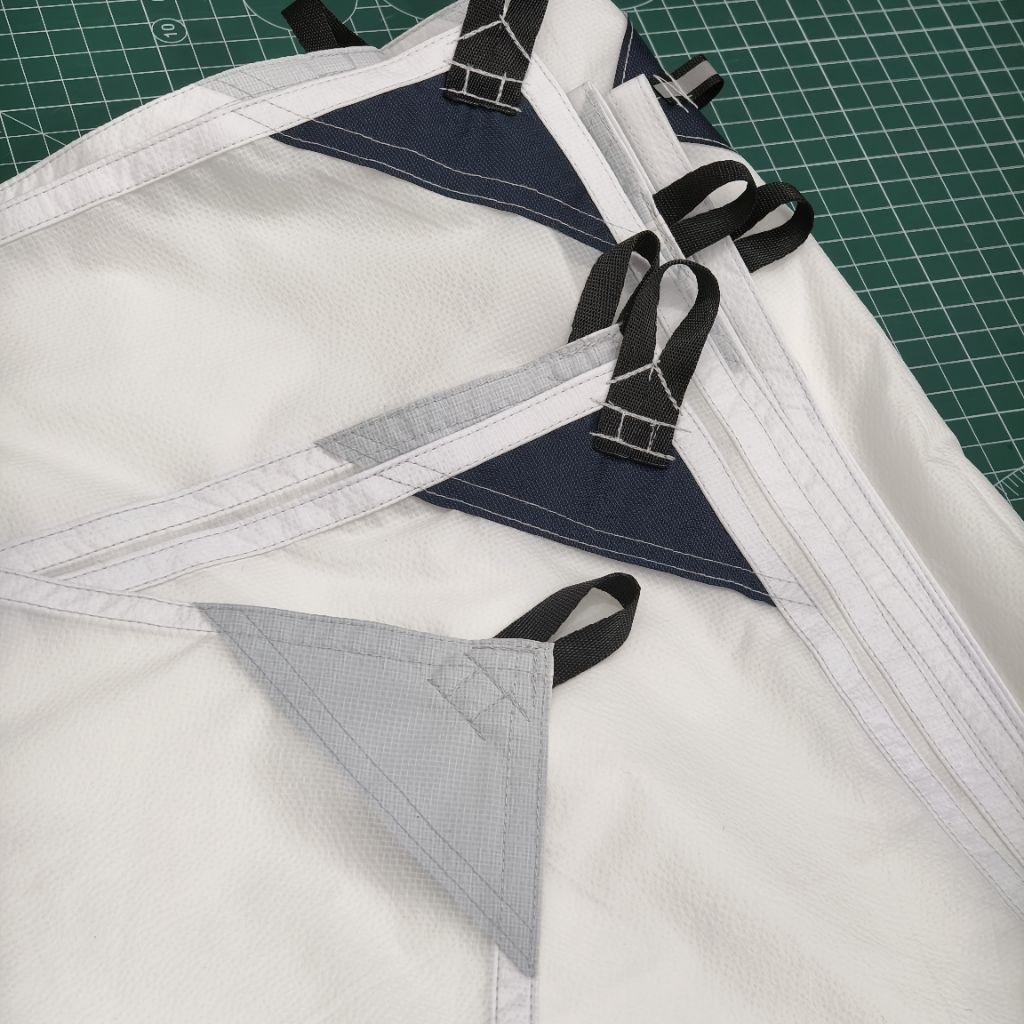 Flysheet Ultralight Nylon mini ripstop ( 1.5×2.5, 2x3 = 15 loop) ( 3x3, 4x3 = 21 loop) Shelter Awnin