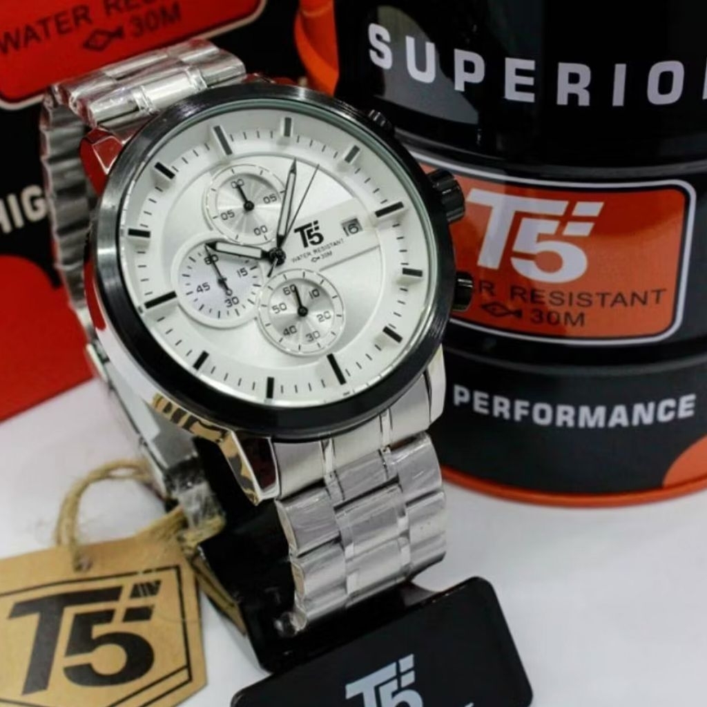 Bestore Watch T5 Original Pria Chronograph