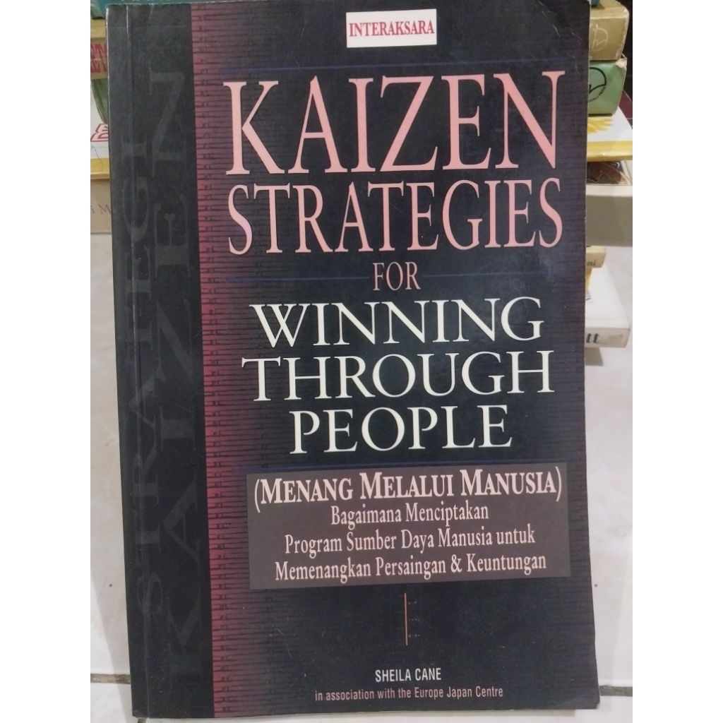Buku kaizen Strategies for winning through people
