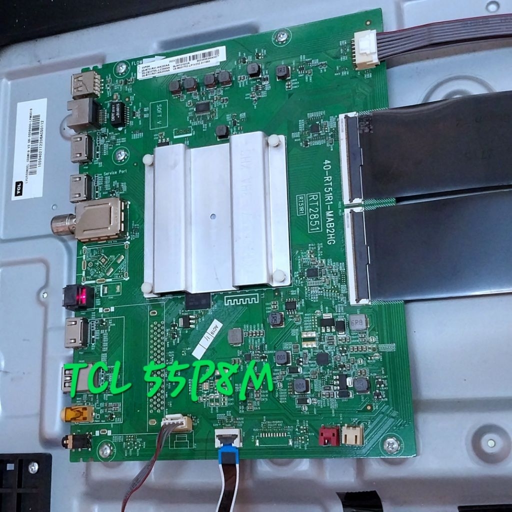 MOBO MB MESIN TV LED TCL 55P8M ORIGINAL MAINBOARD MOTHERBOARD