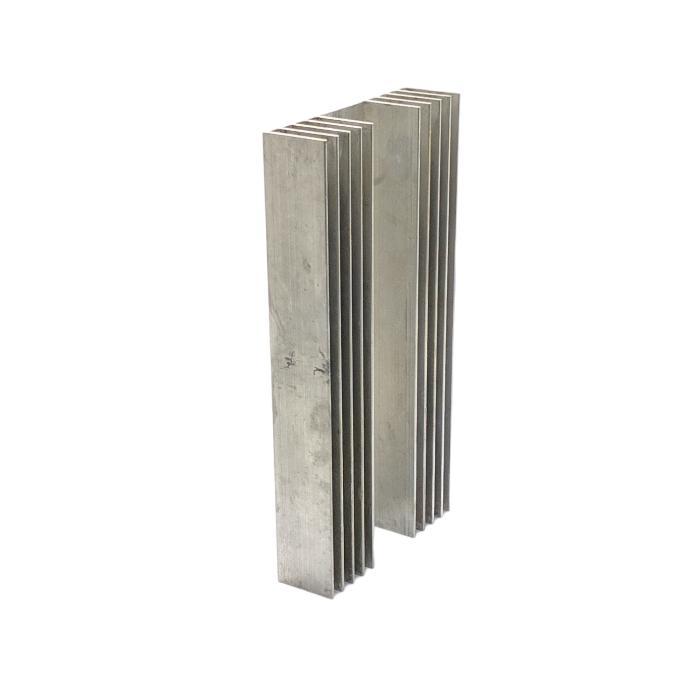 Heatsink pendingin transistor final jengkol 195x99x29 mm 10 sirip