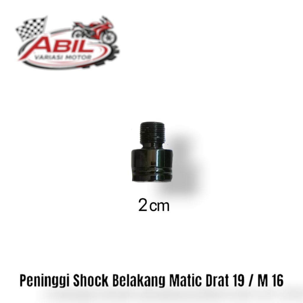 Peninggi Shock Belakang Sambungan Skok Shock Shockbreaker Belakang Model Tabung Anting Shock Variasi