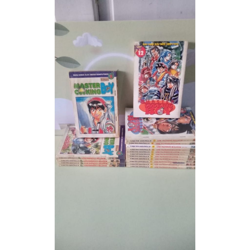 Komik Real Master Cooking boy full set tamat 1-12 dan master cooking boy full set tamat 1-5 original