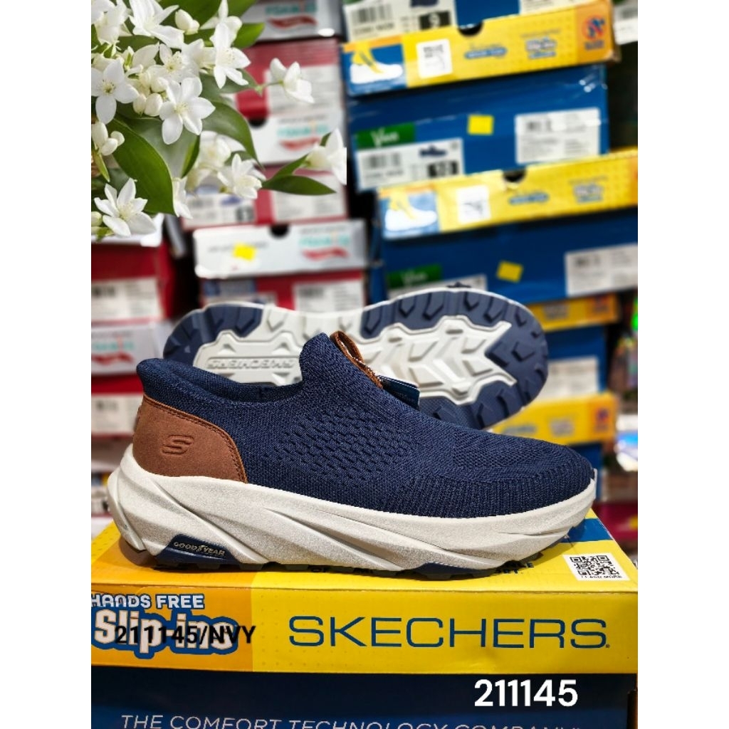 Promo  Sepatu Skechers Skechers Pria 211145 original - Skechers Conner milton-- sepatu ori