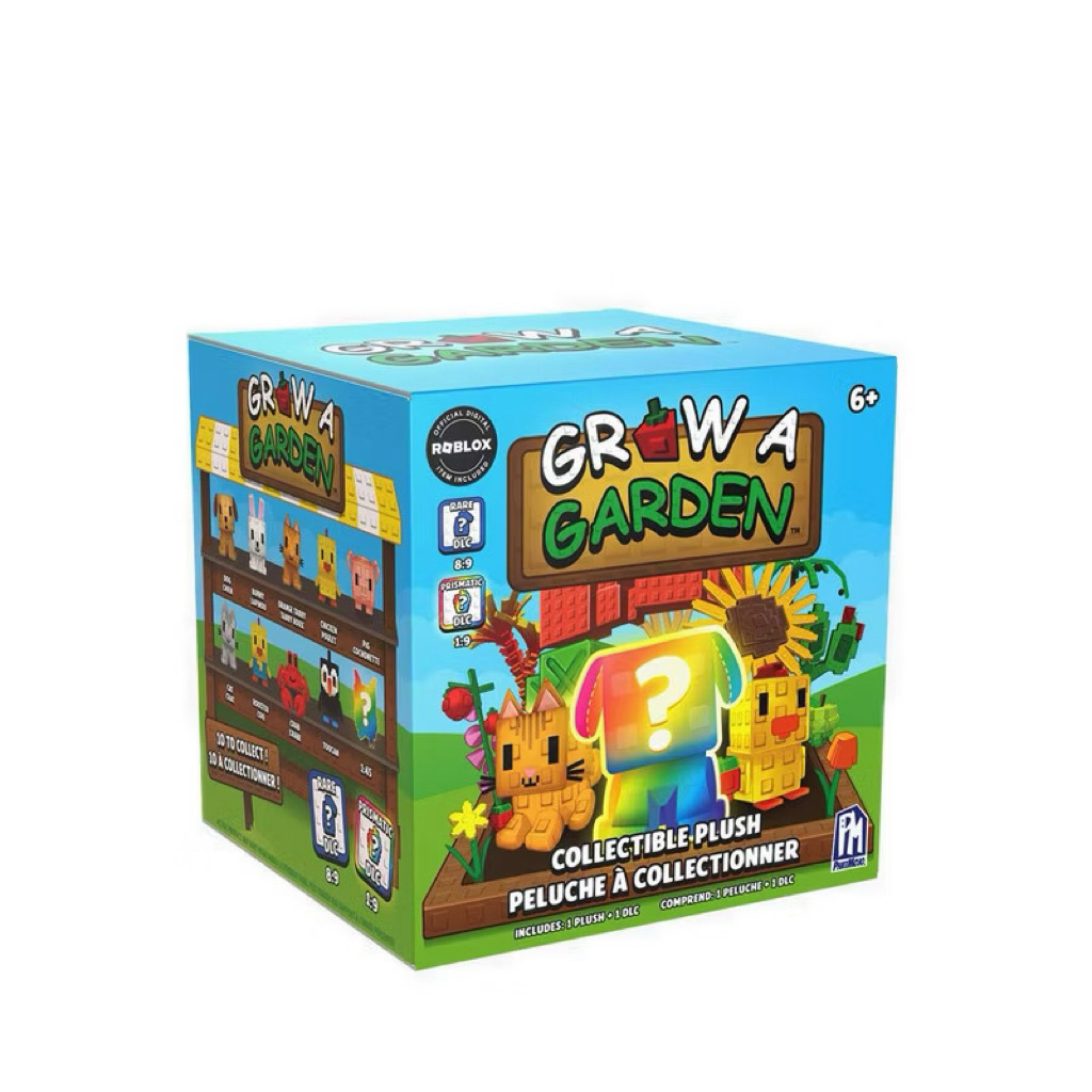 GROW A GARDEN COLLECTIBLE PLUSH DOLL Mystery plush roblox grow a garden DLC code