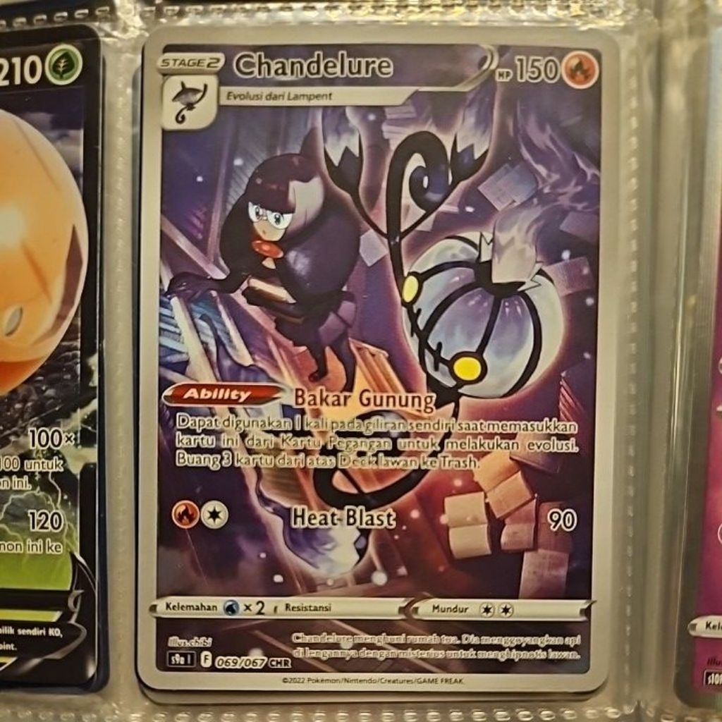Kartu Pokemon Chandelure CHR