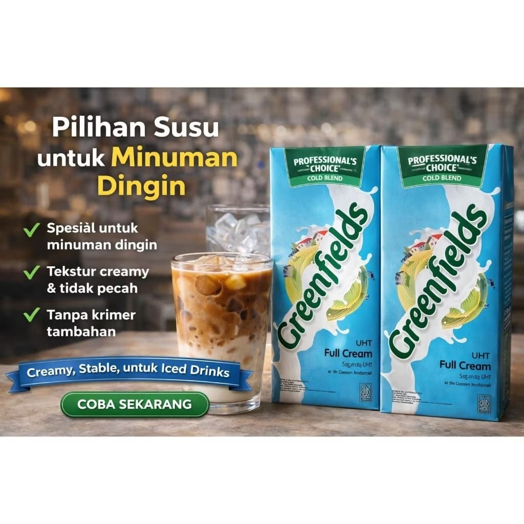 Greenfields UHT Cold Blend 1karton