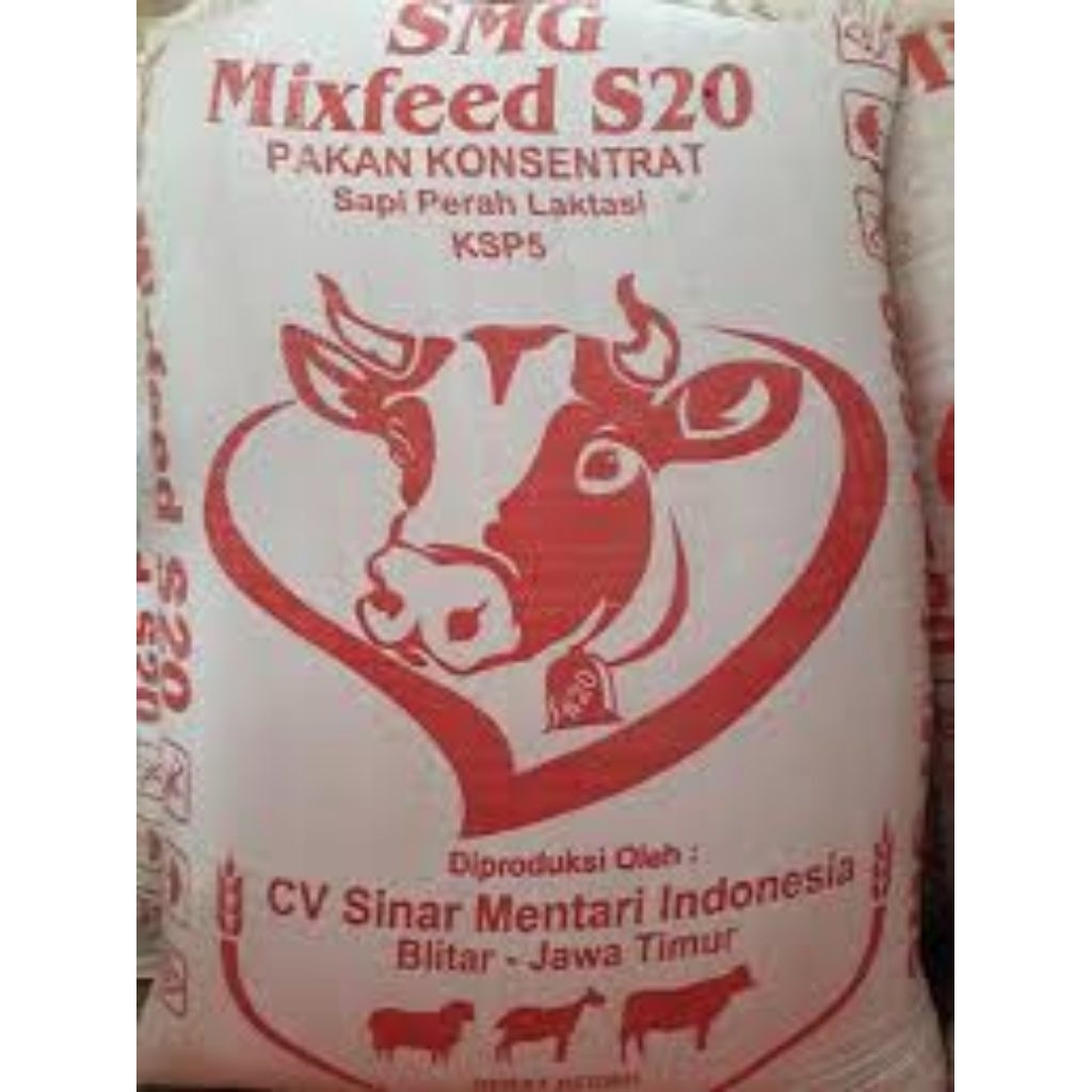 pakan kosentrat SMG 20 untuk sapi kerbau kambing domba