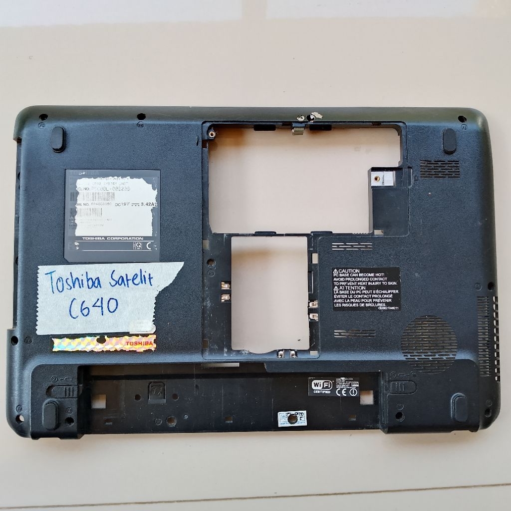 DIY Karet Kaki Laptop Toshiba Satelit C640 | Rubber Feet Anti Slip | Dudukan Bawah | Harga Satuan | 