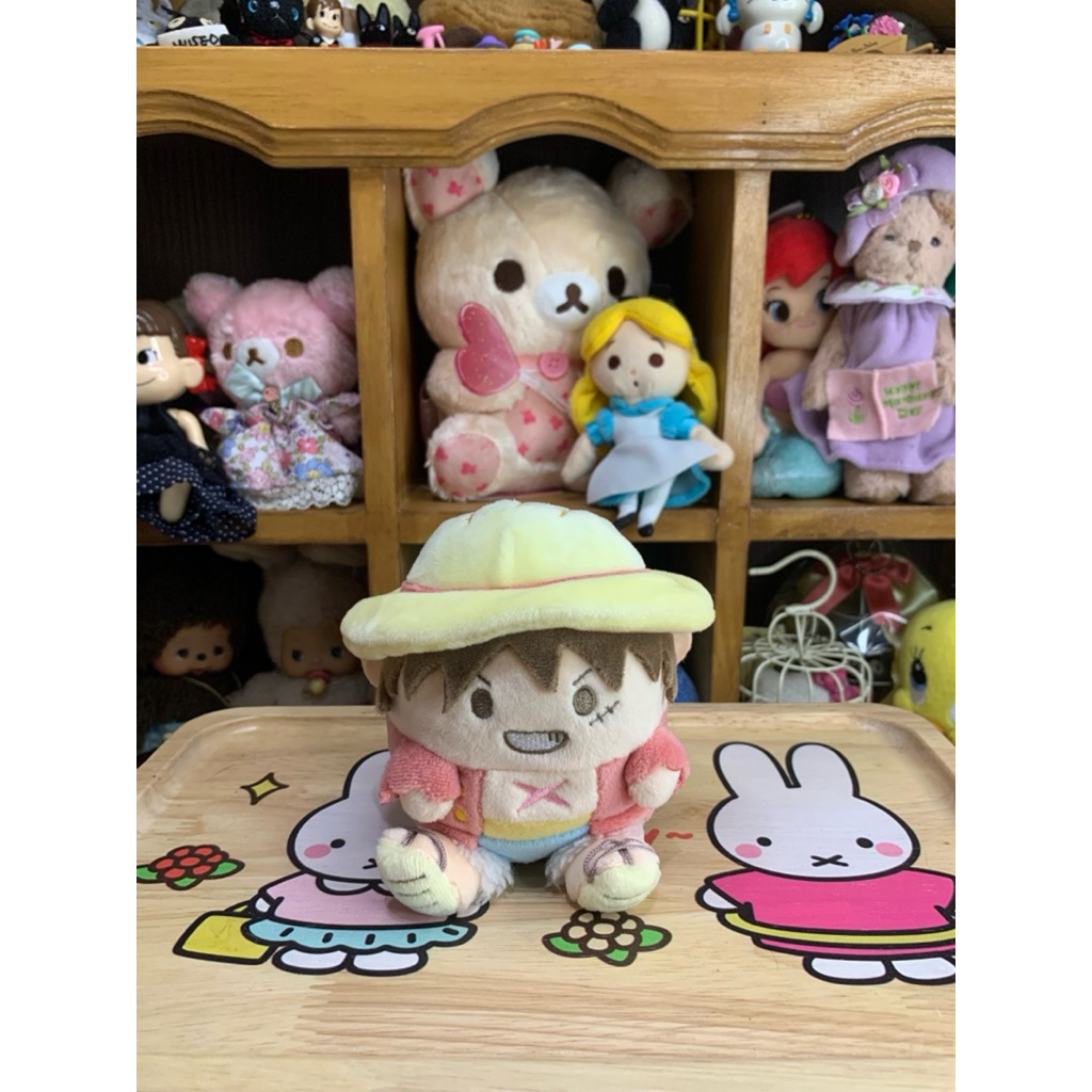 Boneka Mugitama Luffy Newtag