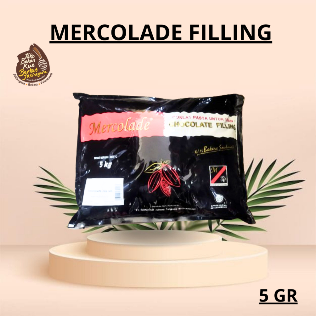 MERCOLADE COKLAT FILLING 5KG / COKLAT MERCOLADE / COKLAT FILLING KEMASAN 5KG