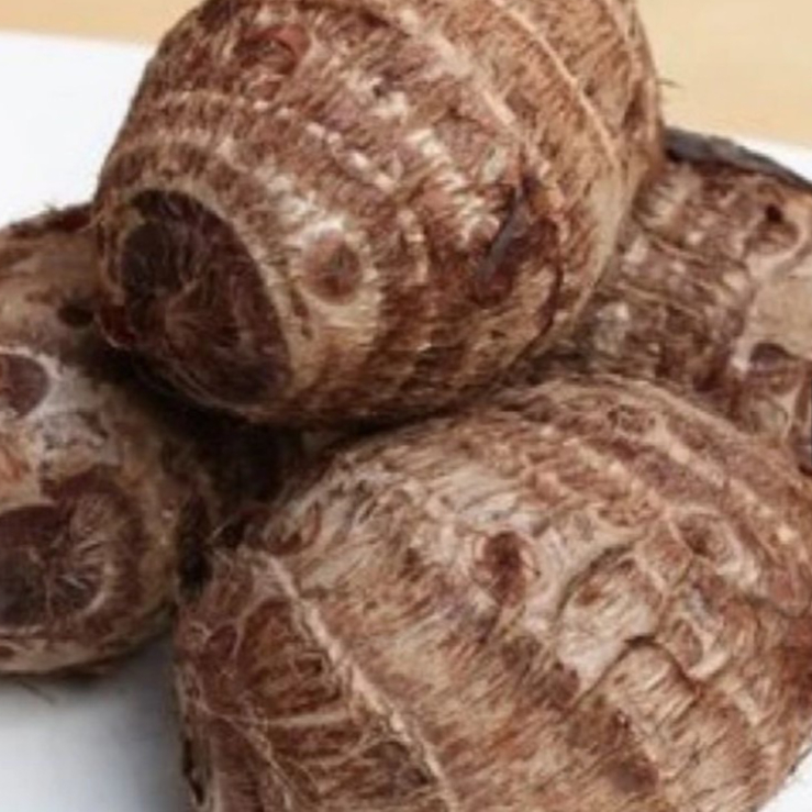 Fresh Mbote / Enthek / Ubi Talas 1kg / Mbote Enthik Talas 1kg Segar Dan Pulen Umbi Talas Gajah Kimpu