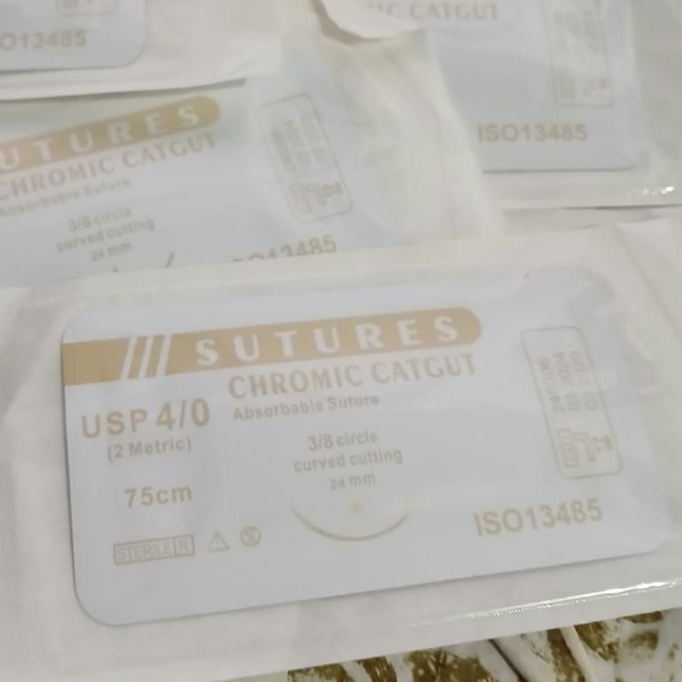 (ECER) Catgut Chromic 4/0 Sutures (ECER)