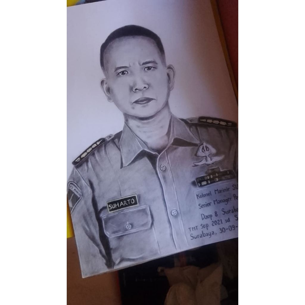 sketsa pensil per wajah