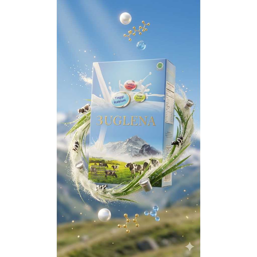 Susu Kolostrum Euglena - ORIGINAL 100% isi 30 saset