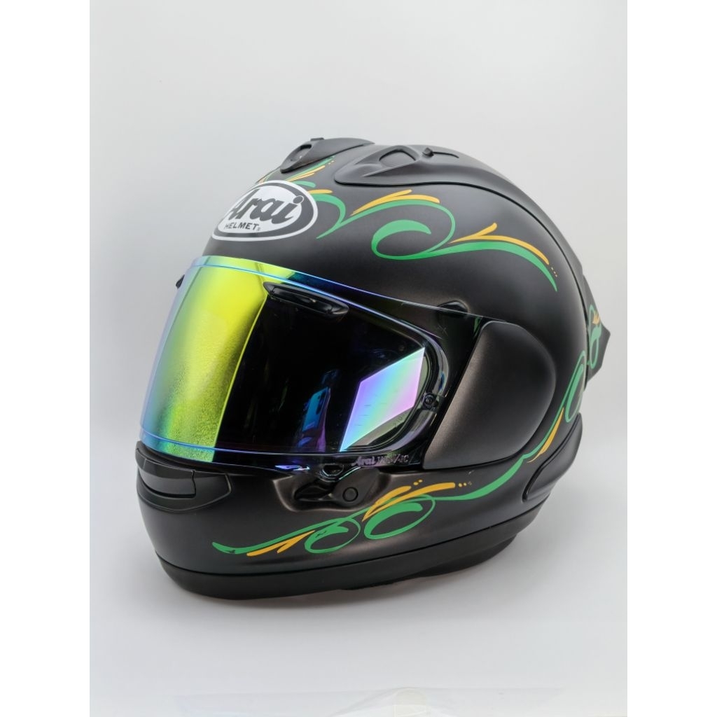 HELM ARAI RX7X BLACK GRAPHIC