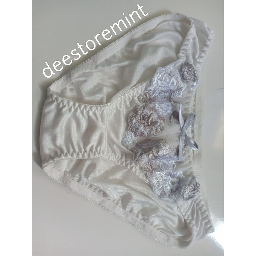 white satin panties cd silky mycollection