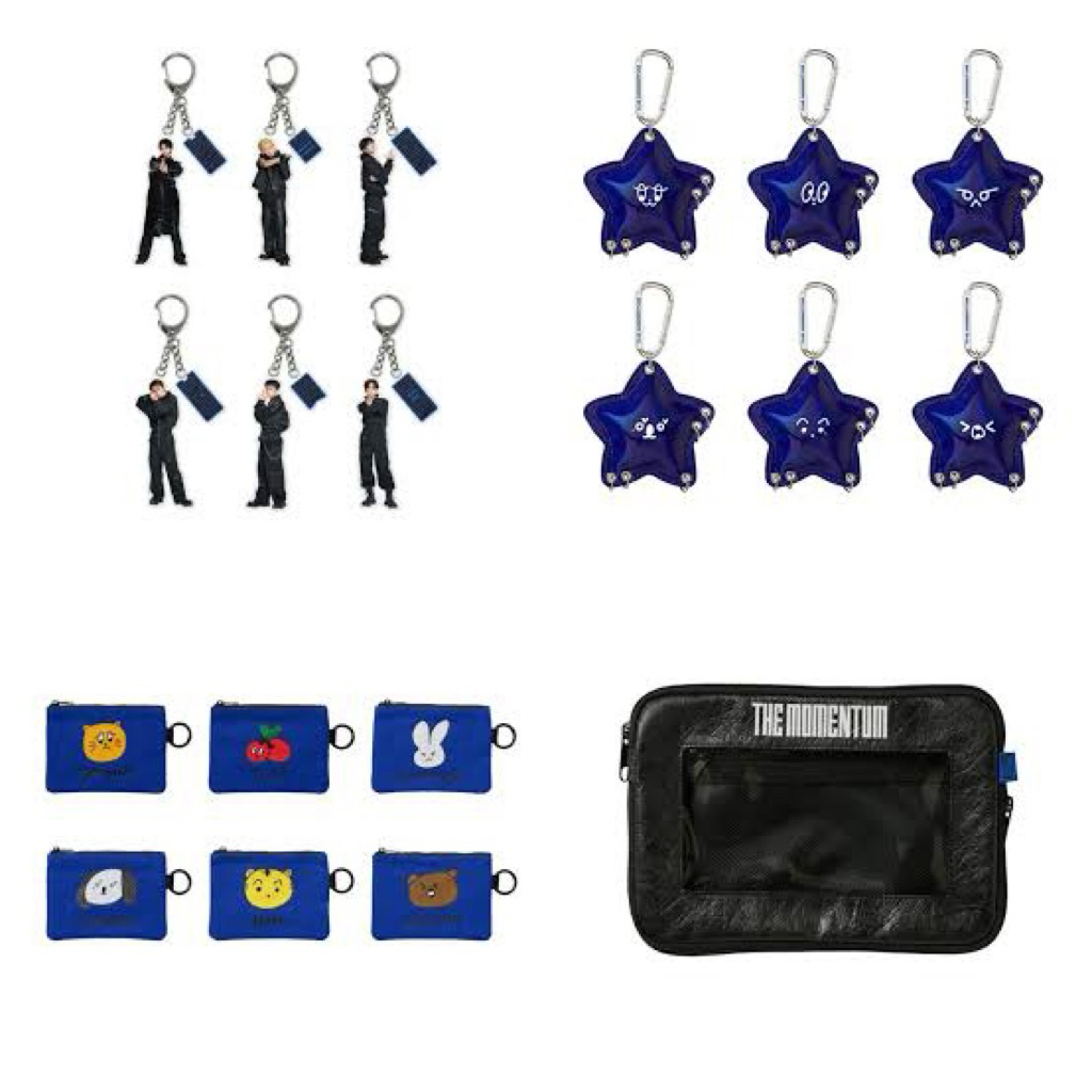 (ORI/Ready) NCT 127 Momentum Japan MD Star Keychain Keyring Carabiner Doyoung | merch official bulga