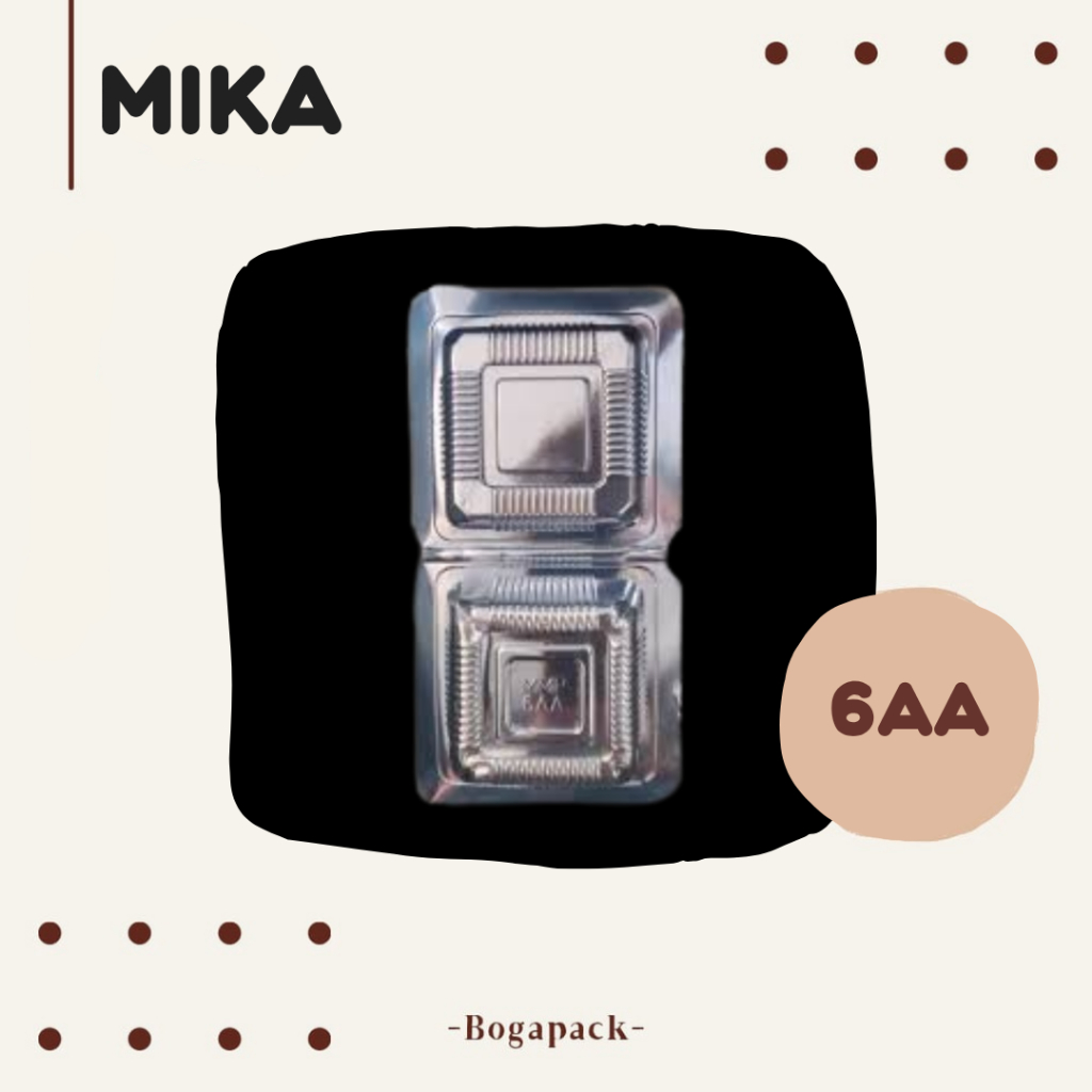 Mika 6AA MMP / Mika Klepon / Mika Kue / Mika Jajanan Pasar / Wadah Mika