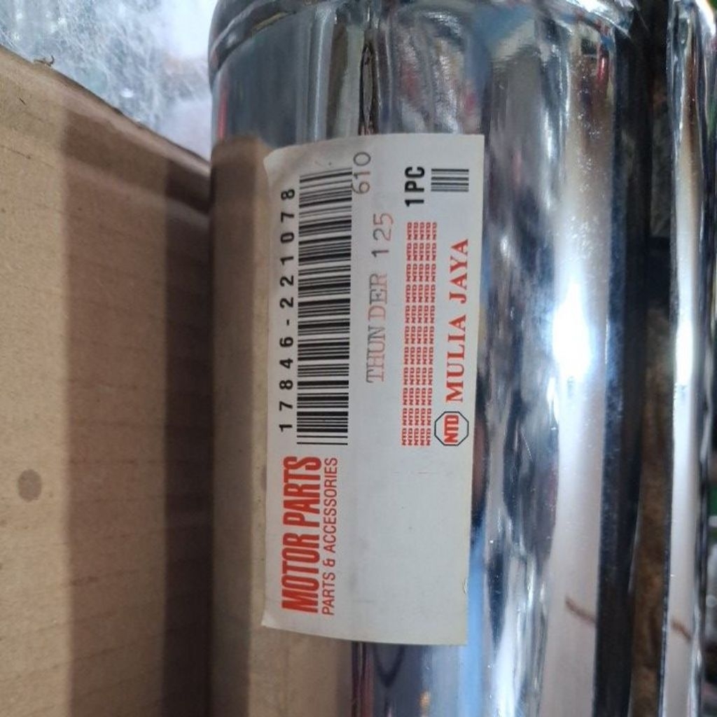 knalpot standar thunder 125 suzuki