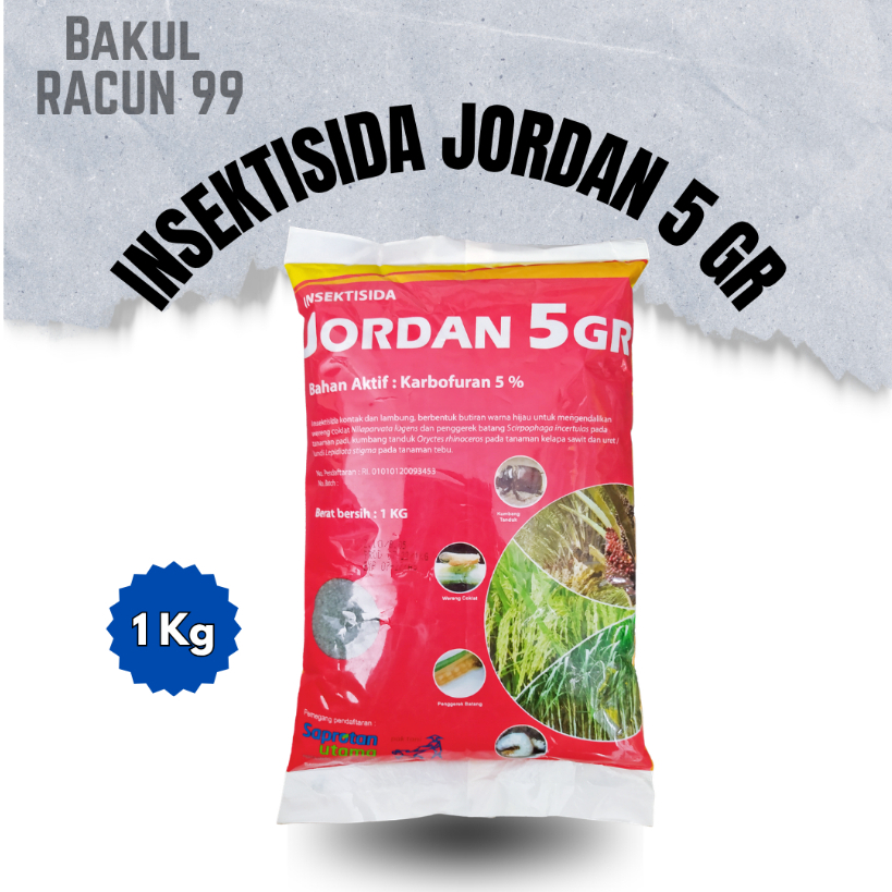 INSEKTISIDA JORDAN 5 GR - 1 KG