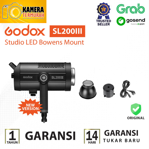 Godox SL200III Studio LED Bowens Mount SL200 III SL 200 III SL200w III