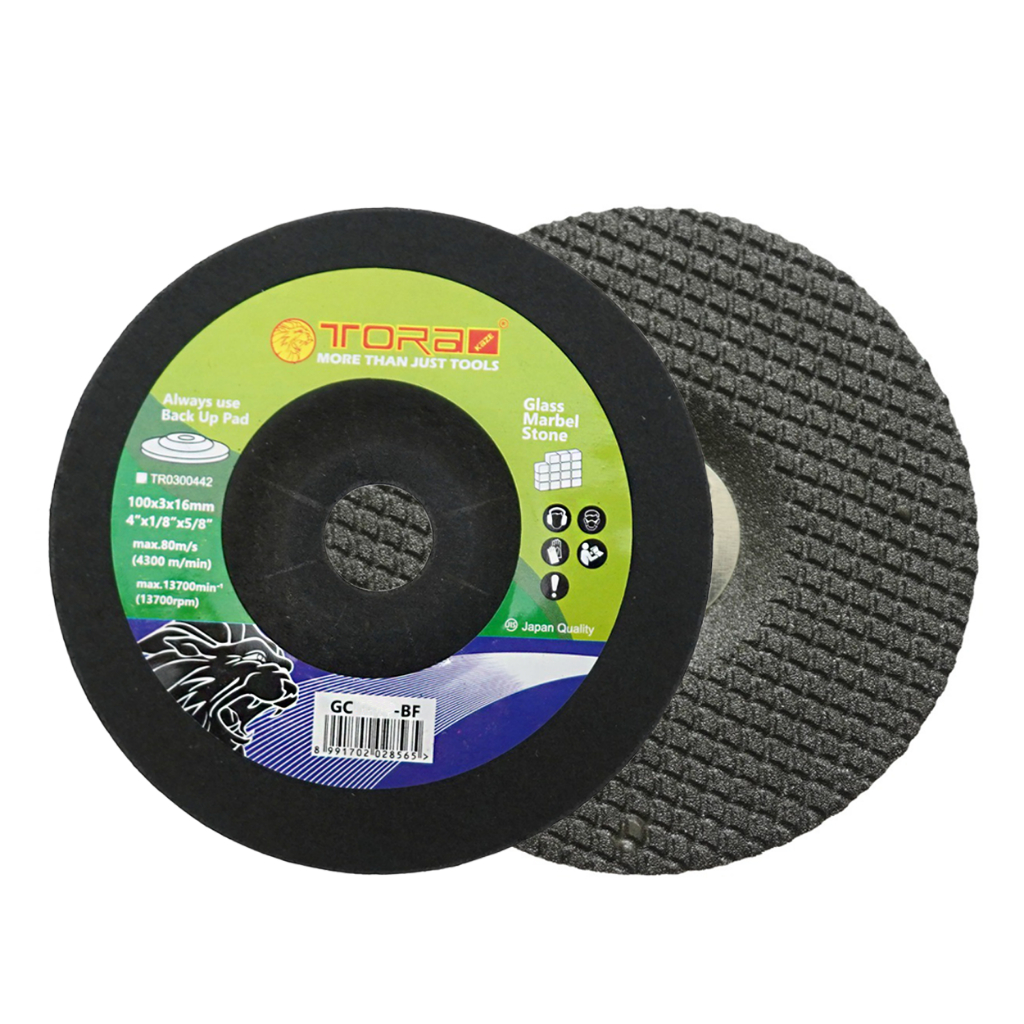 TORA Batu Resibon GC100P-BF 4" x 1/8" x 5/8" - Abrasive Grinding Wheel