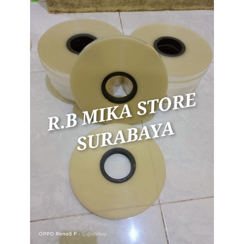 mika toroid / mika trafo uk. (0.050mm x 15mm) bening