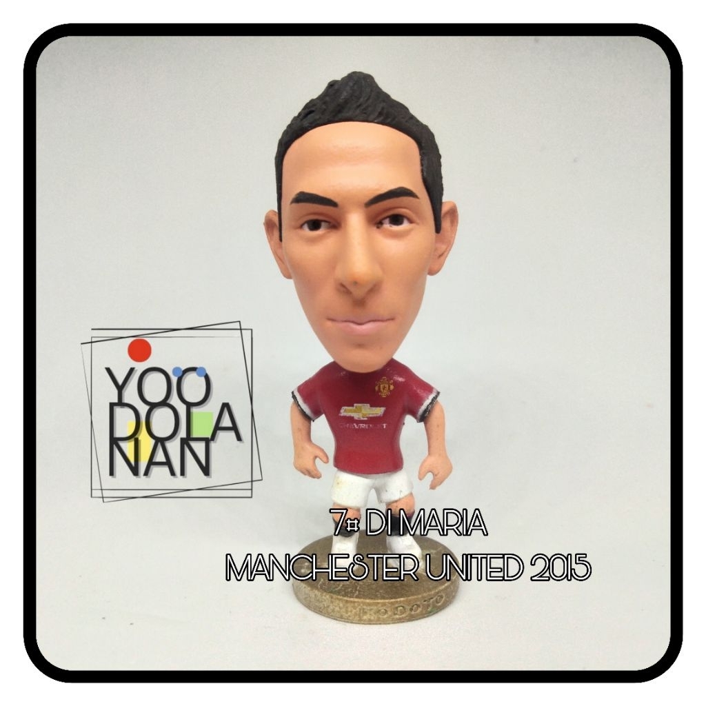7# DI MARIA - MANCHESTER UNITED 2015 KODOTO SOCCERWE FIGURE PEMAIN BOLA