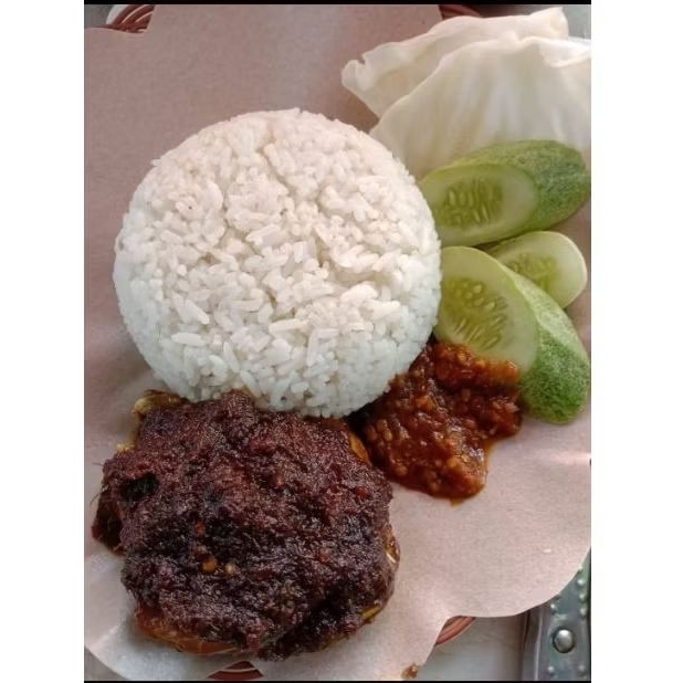 bumbu hitam madura / bebek bumbu hitam