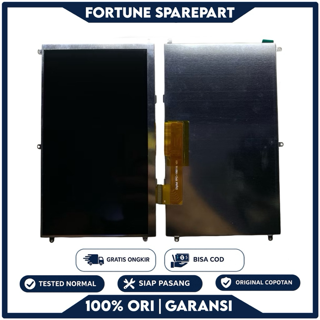LCD TAB ADVAN S7C / I7D / S7 / T1G / I7U ORIGINAL COPOTAN