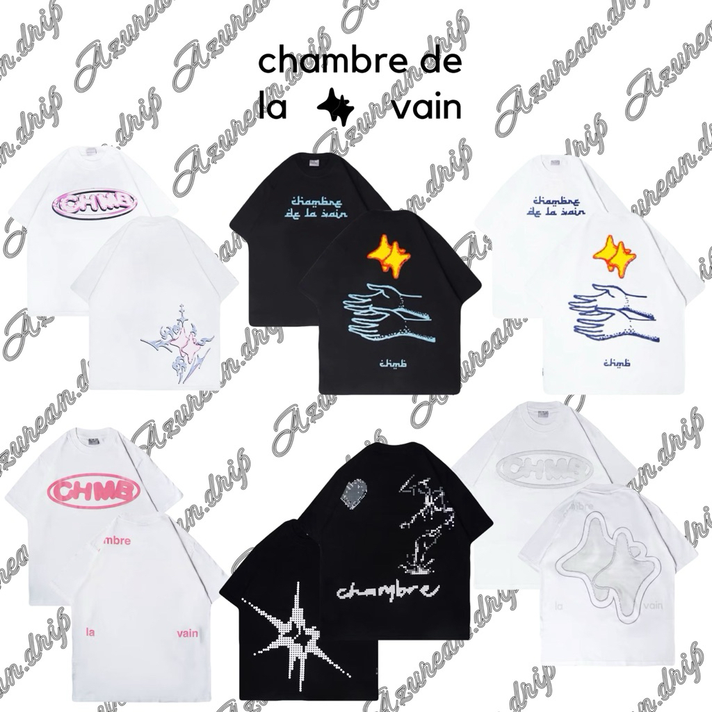 [100% Authentic] Chambre De La Vain Oversize Tshirt Collection