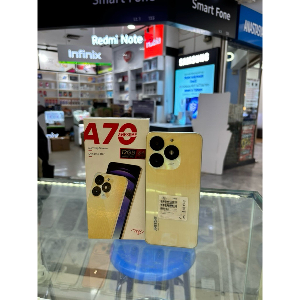 itel A70 4/64 second mulus fullset